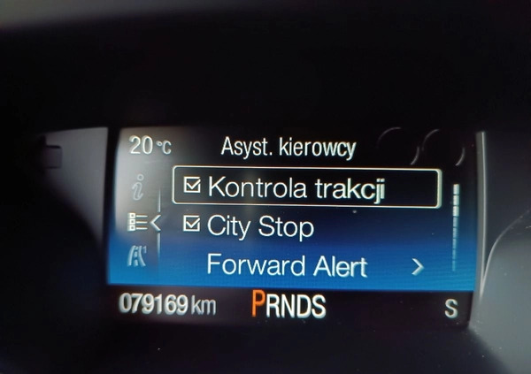 Ford Kuga cena 97900 przebieg: 79169, rok produkcji 2018 z Poznań małe 781